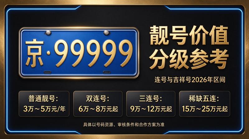 北京京牌照闲置指标展示